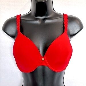 Natori Pure Luxe Custom Coverage Contour Underwire Bra color Samba size 38C